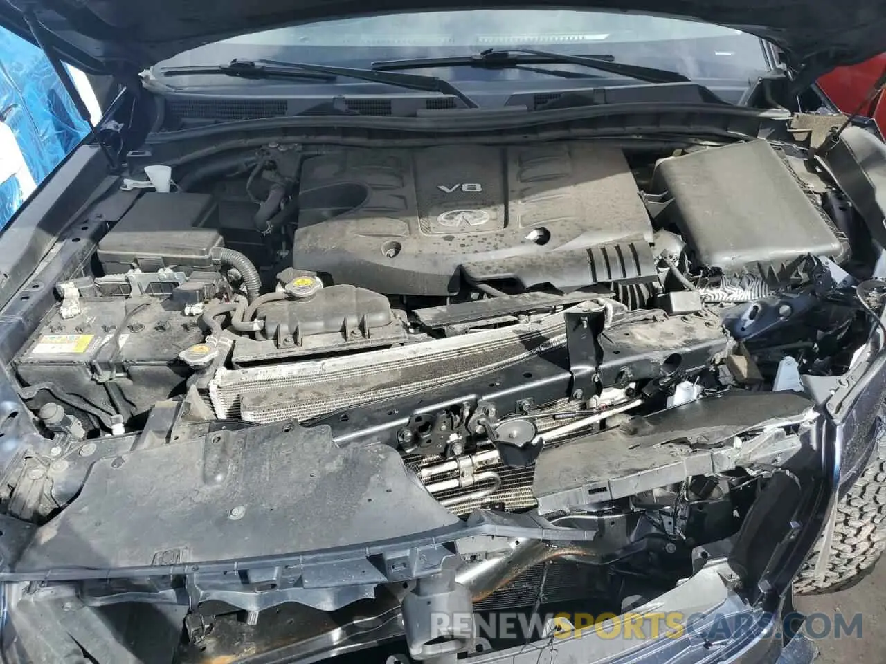 12 Photograph of a damaged car JN8AZ2AE8M9269384 INFINITI QX80 2021