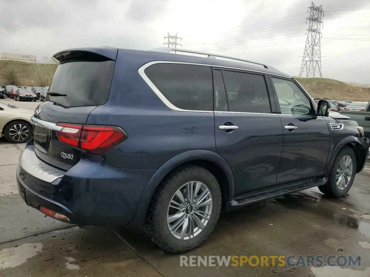 3 Photograph of a damaged car JN8AZ2AE8M9269384 INFINITI QX80 2021