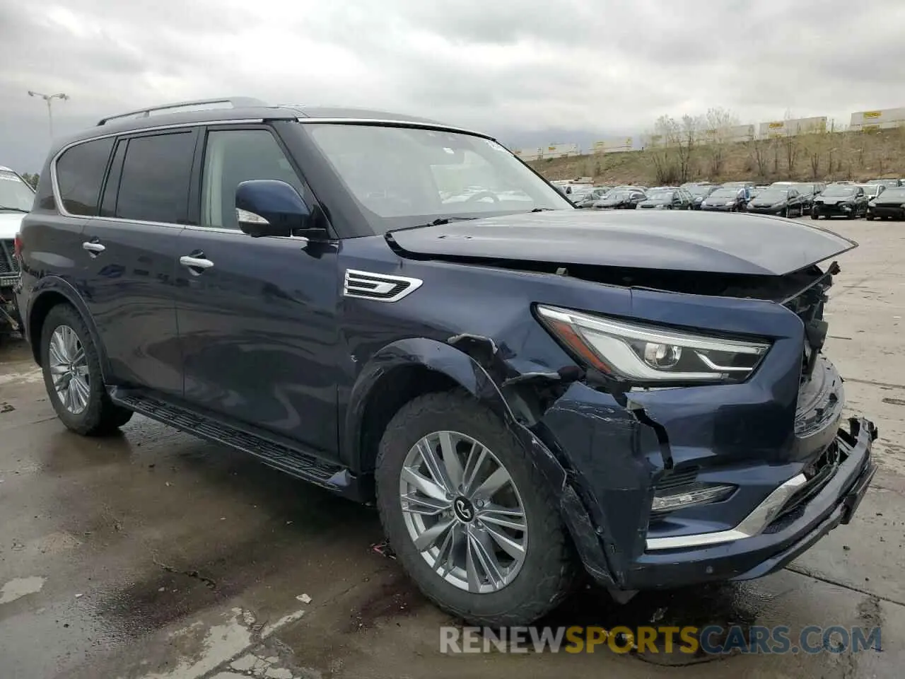 4 Photograph of a damaged car JN8AZ2AE8M9269384 INFINITI QX80 2021