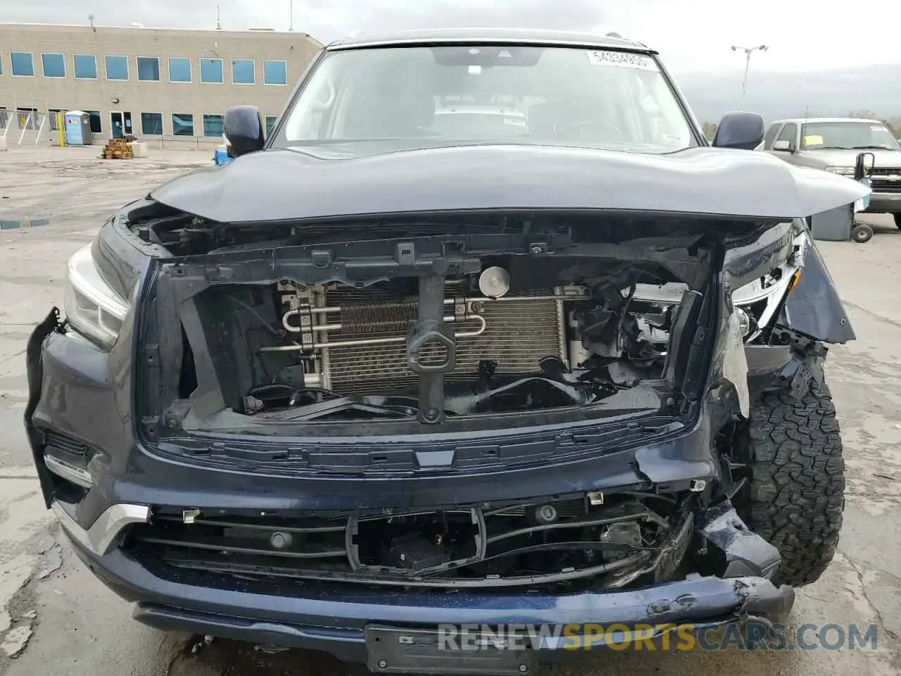 5 Photograph of a damaged car JN8AZ2AE8M9269384 INFINITI QX80 2021