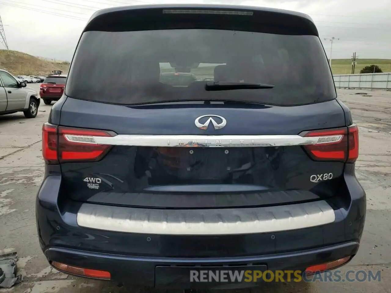 6 Photograph of a damaged car JN8AZ2AE8M9269384 INFINITI QX80 2021