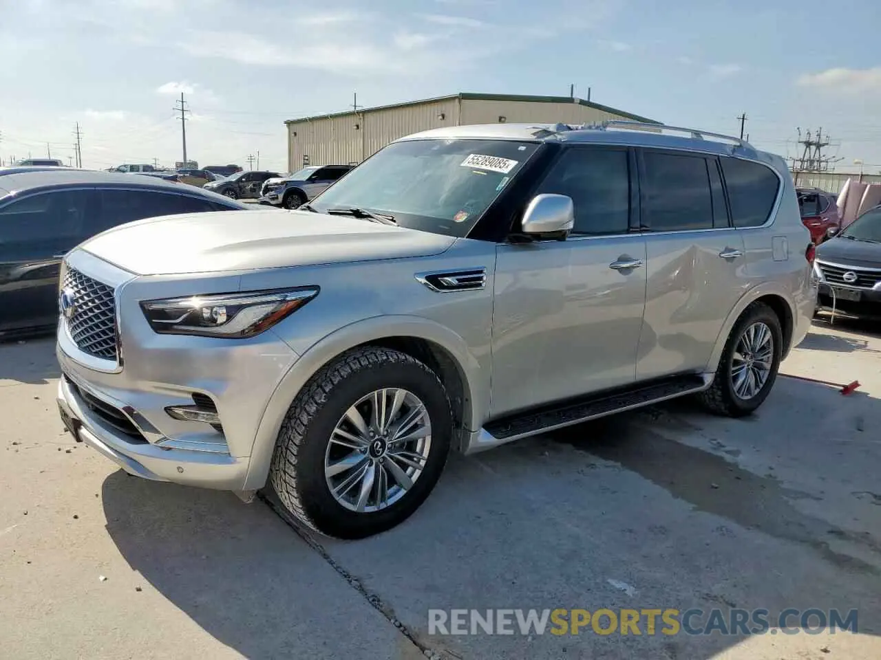 1 Photograph of a damaged car JN8AZ2AF1M9720194 INFINITI QX80 2021