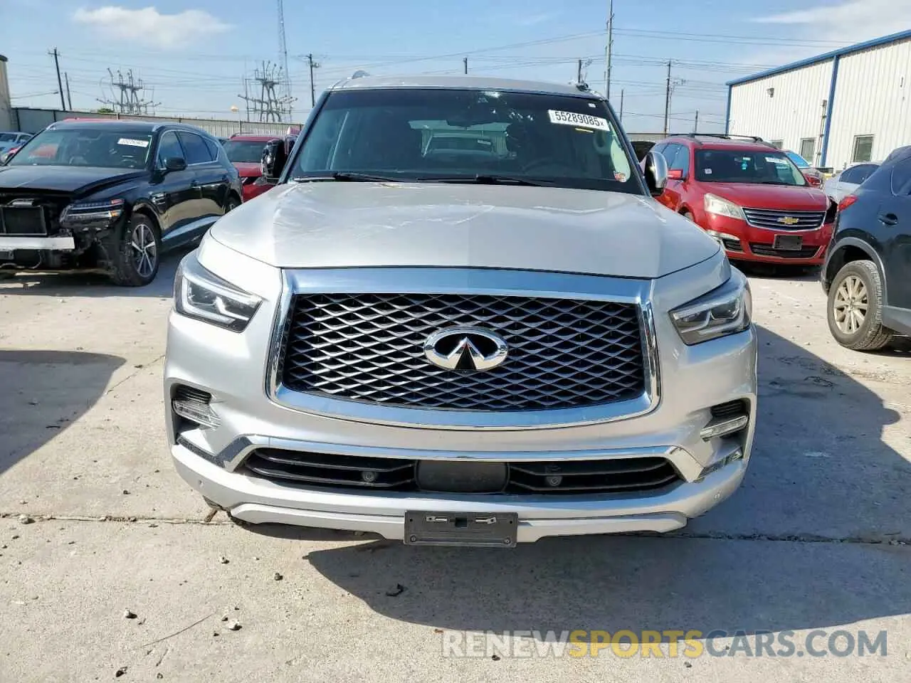 5 Photograph of a damaged car JN8AZ2AF1M9720194 INFINITI QX80 2021