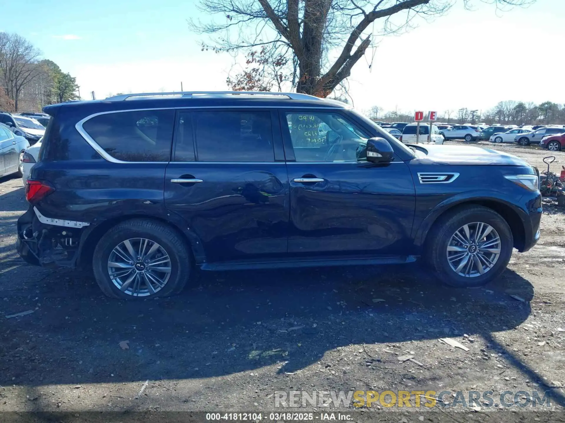 12 Photograph of a damaged car JN8AZ2AF2M9718017 INFINITI QX80 2021