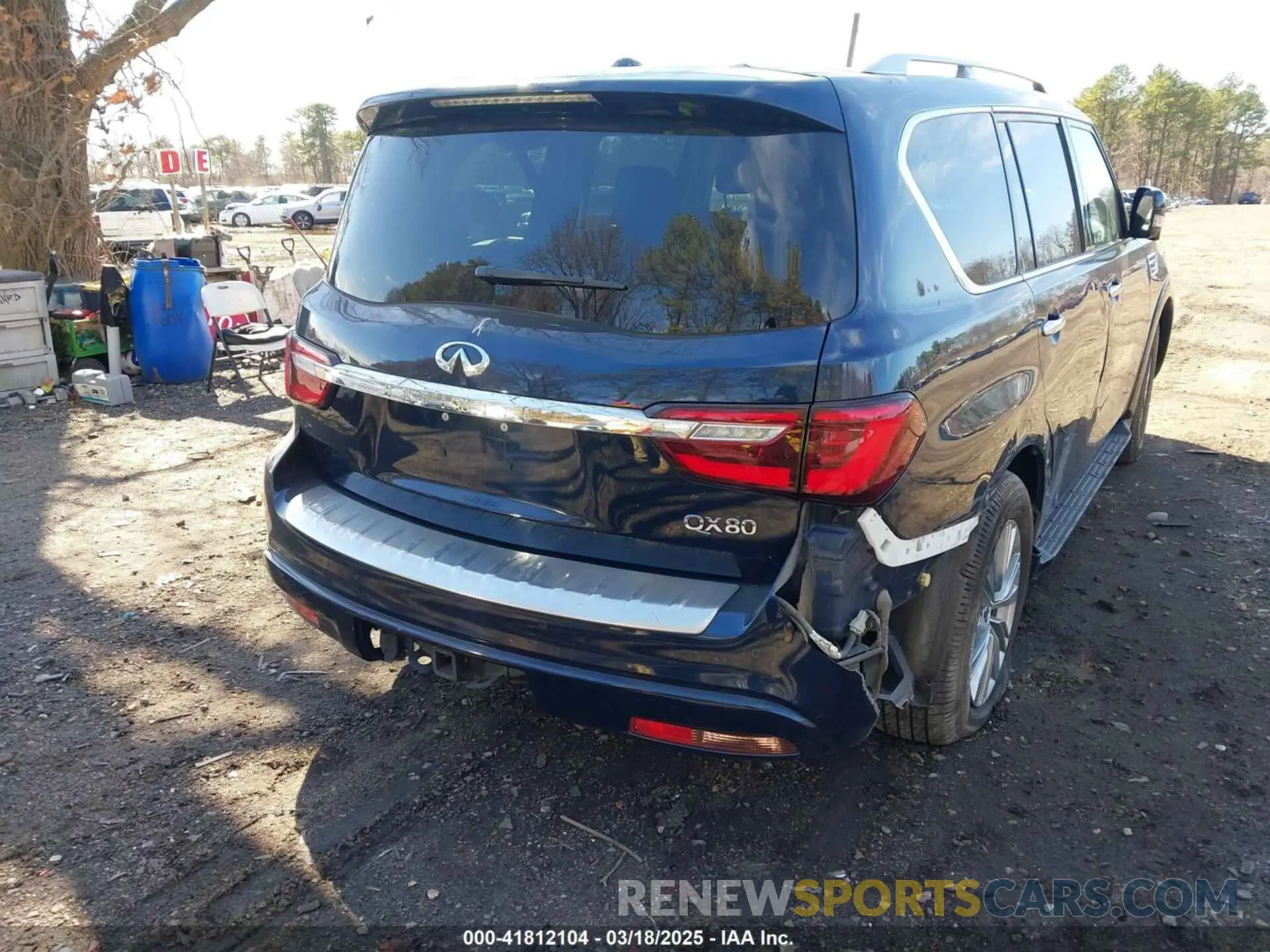 15 Photograph of a damaged car JN8AZ2AF2M9718017 INFINITI QX80 2021