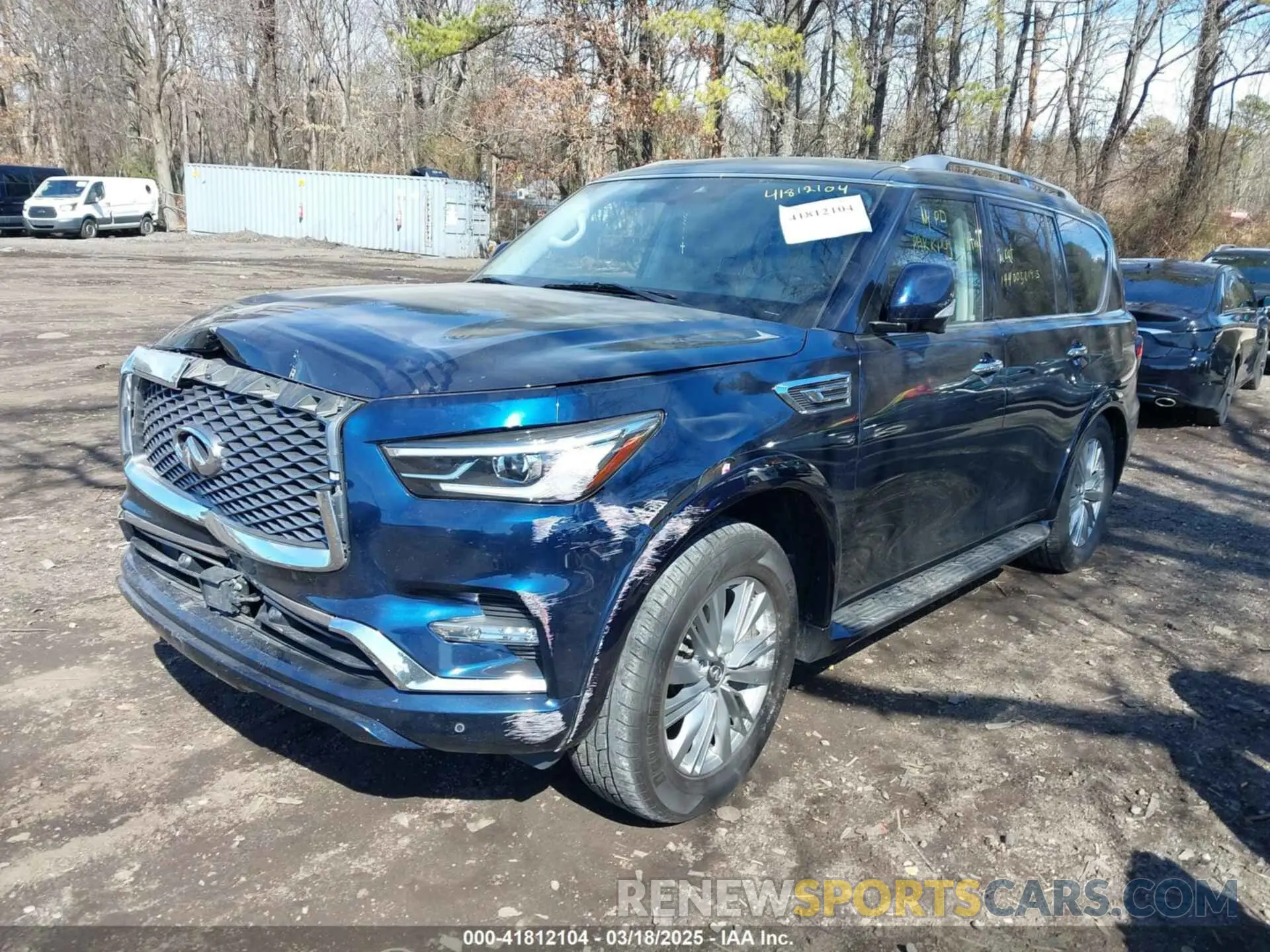 2 Photograph of a damaged car JN8AZ2AF2M9718017 INFINITI QX80 2021