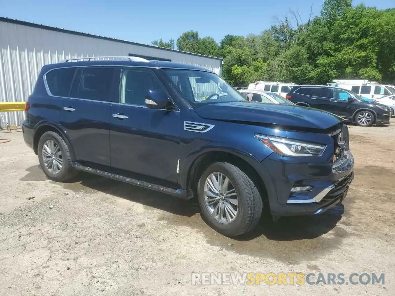 4 Photograph of a damaged car JN8AZ2AF2M9719782 INFINITI QX80 2021