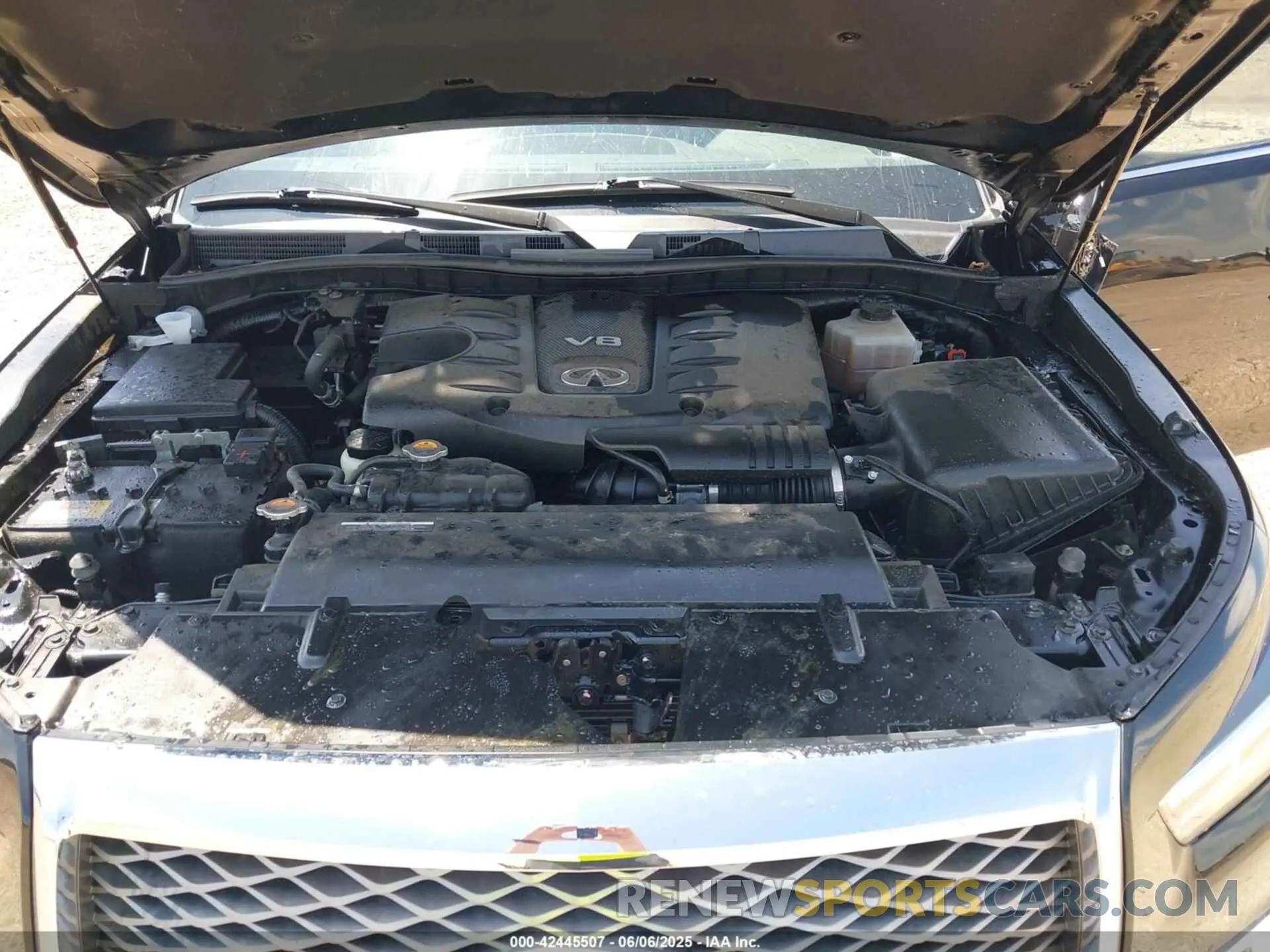 10 Photograph of a damaged car JN8AZ2AF2M9719832 INFINITI QX80 2021