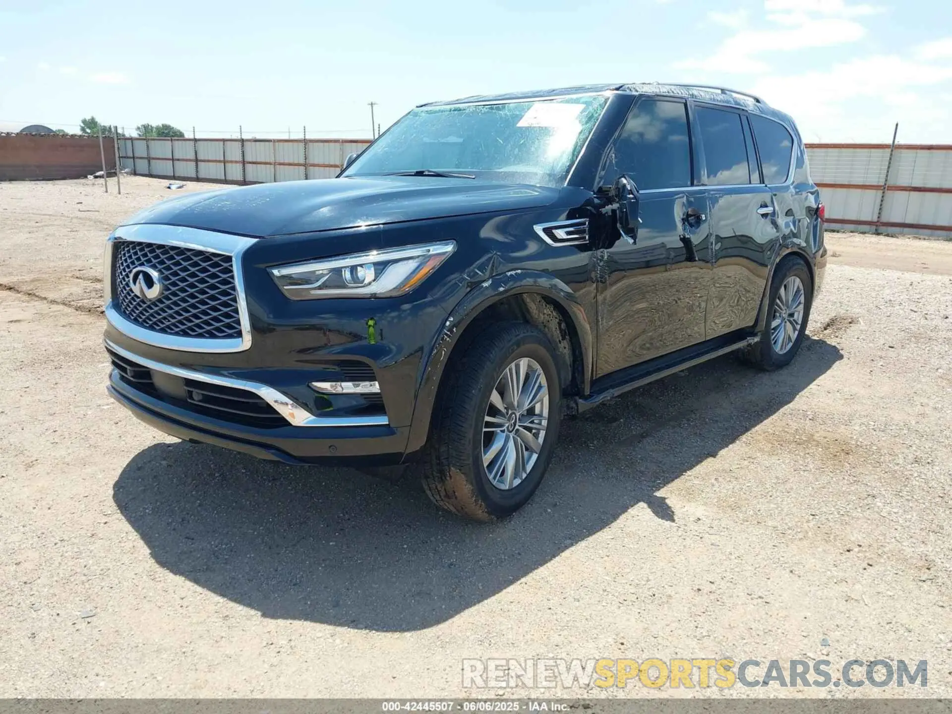 2 Photograph of a damaged car JN8AZ2AF2M9719832 INFINITI QX80 2021