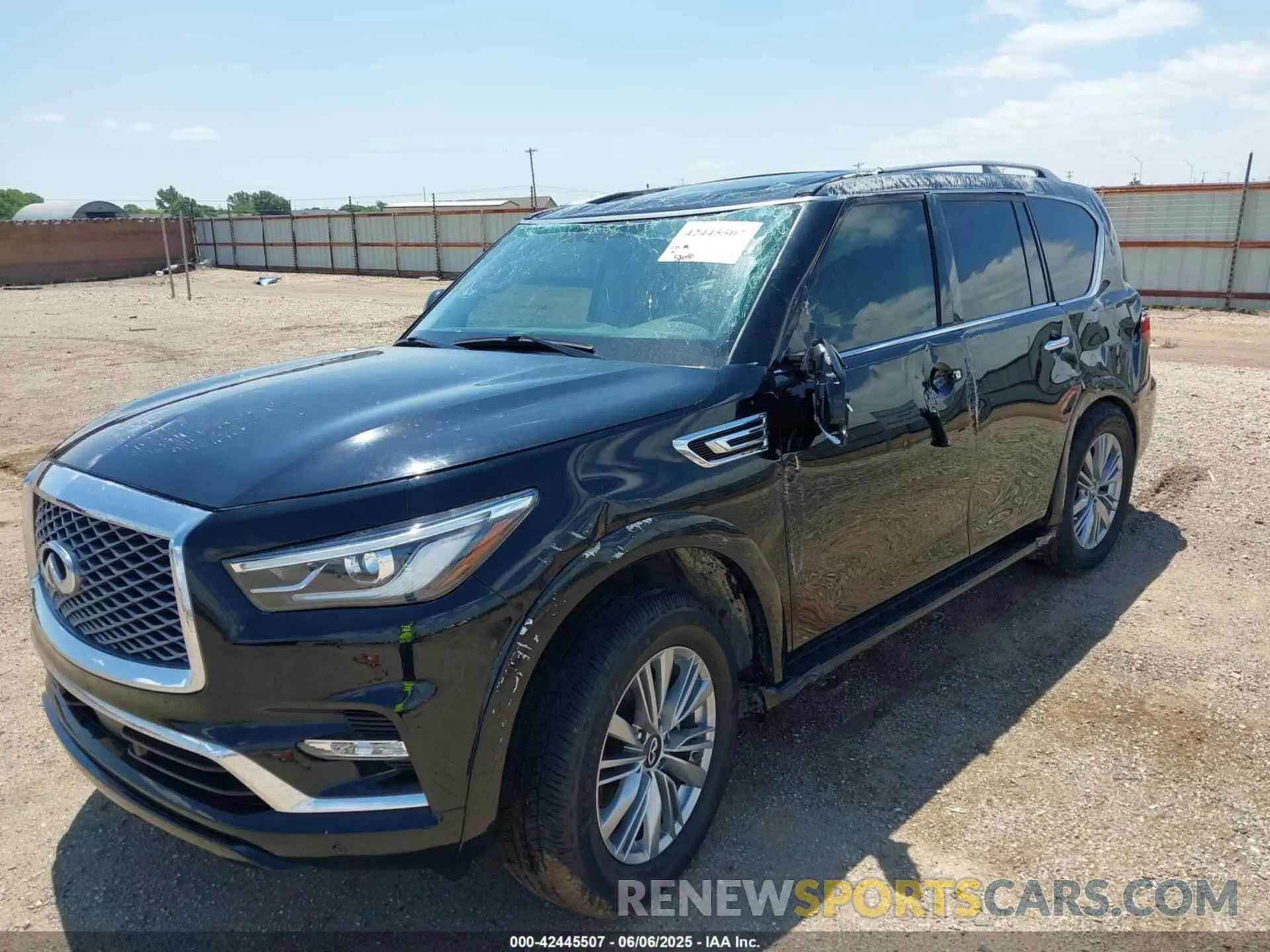 6 Photograph of a damaged car JN8AZ2AF2M9719832 INFINITI QX80 2021