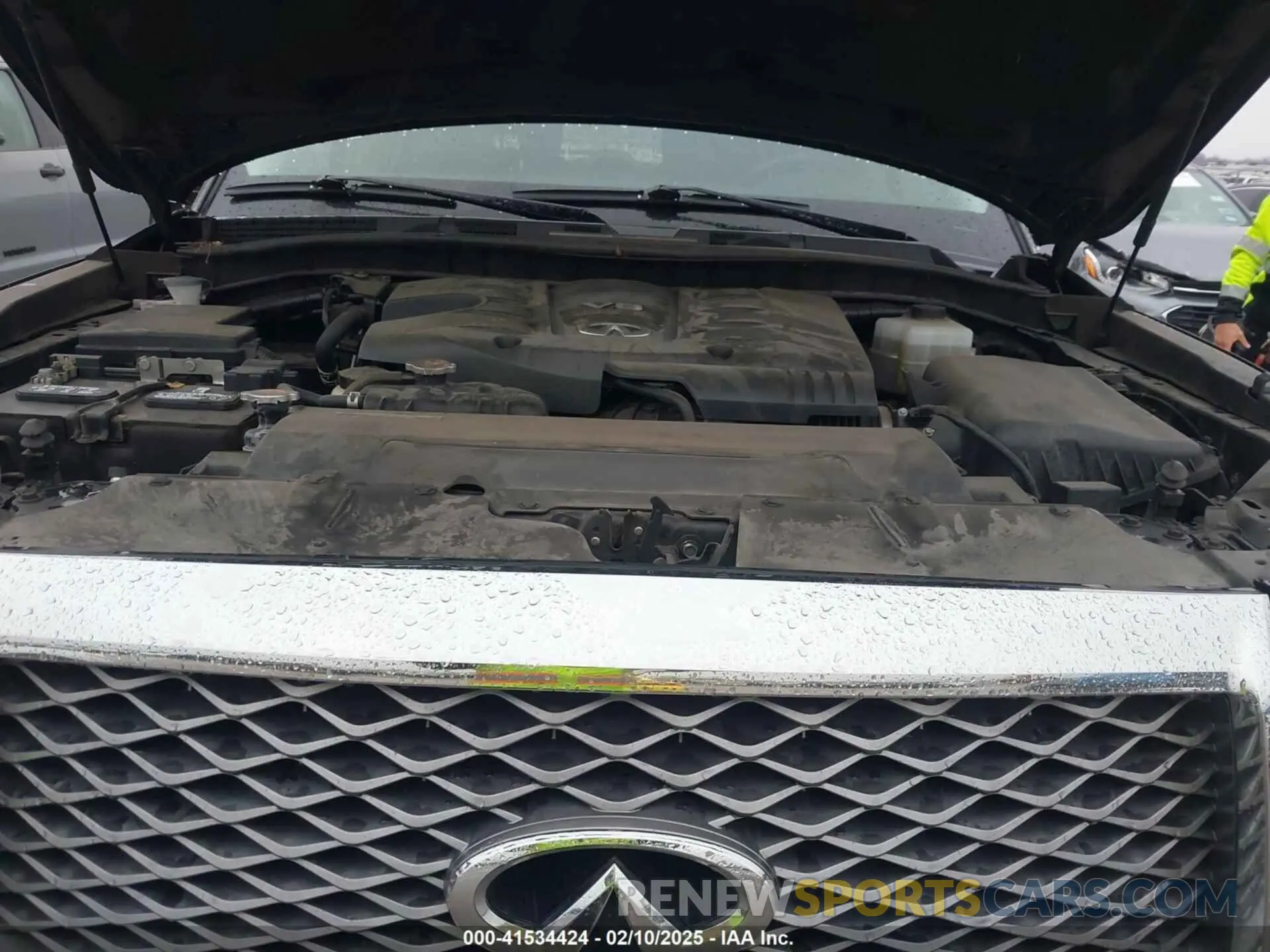 10 Photograph of a damaged car JN8AZ2AF3M9719743 INFINITI QX80 2021