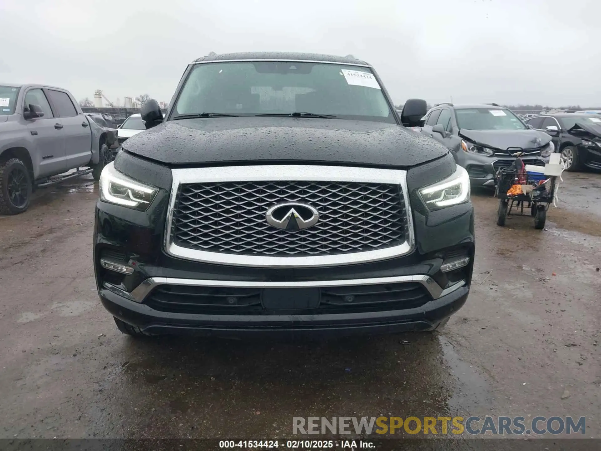 12 Photograph of a damaged car JN8AZ2AF3M9719743 INFINITI QX80 2021