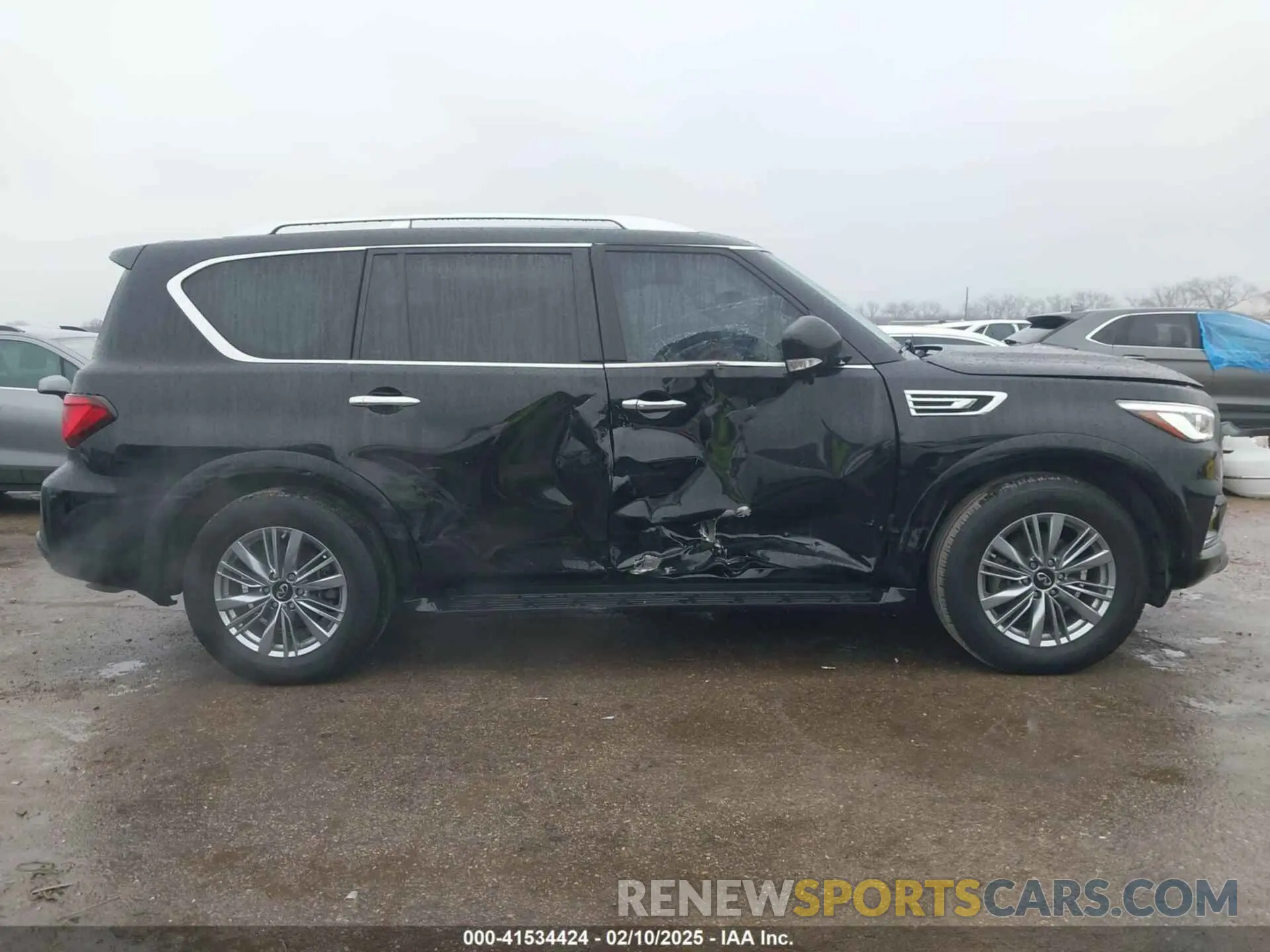 13 Photograph of a damaged car JN8AZ2AF3M9719743 INFINITI QX80 2021