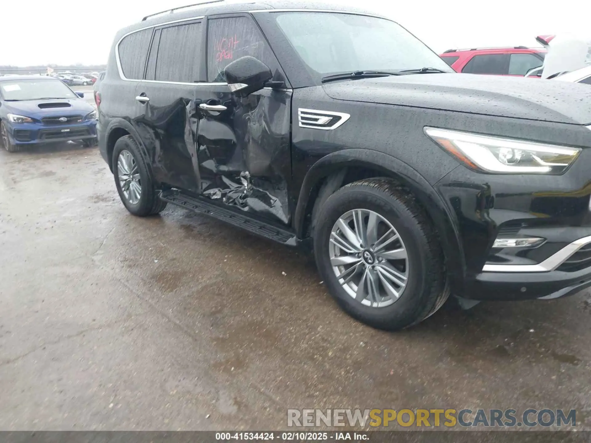 6 Photograph of a damaged car JN8AZ2AF3M9719743 INFINITI QX80 2021
