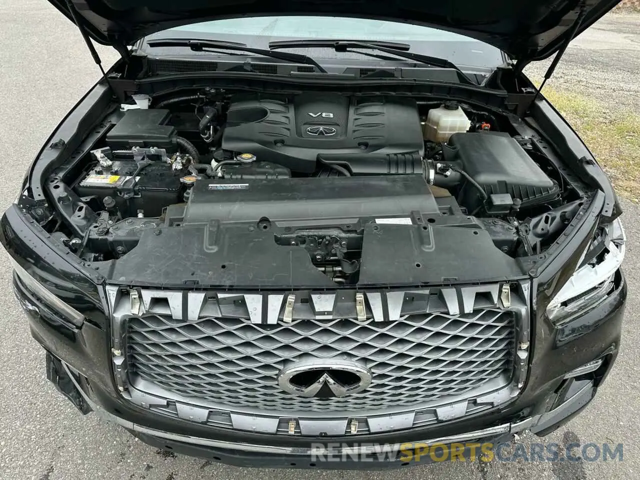 5 Photograph of a damaged car JN8AZ2AF6M9718439 INFINITI QX80 2021