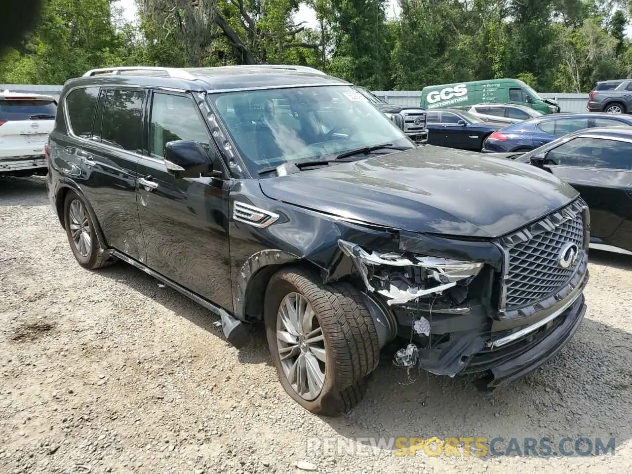 4 Photograph of a damaged car JN8AZ2AF6M9719588 INFINITI QX80 2021