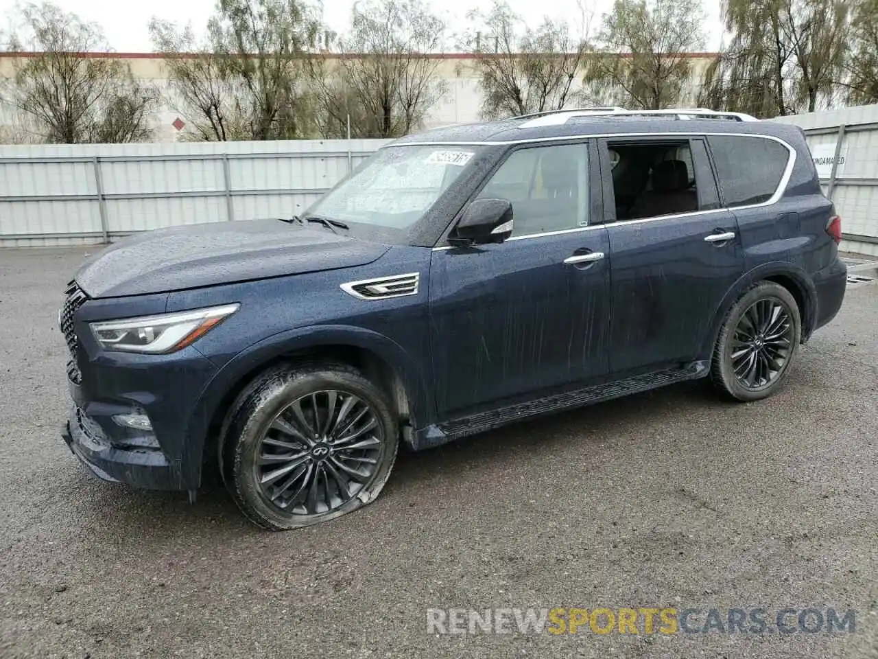 1 Photograph of a damaged car JN8AZ2AF7M9719552 INFINITI QX80 2021