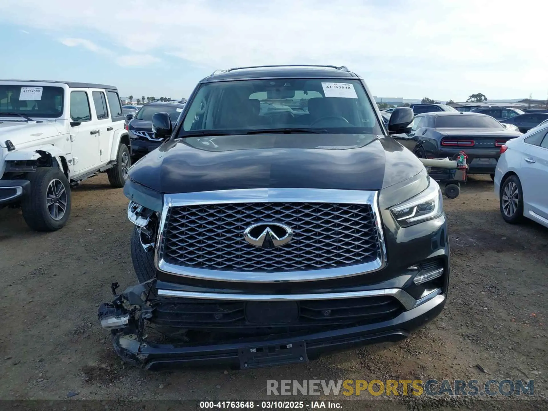 12 Photograph of a damaged car JN8AZ2AF8M9720869 INFINITI QX80 2021