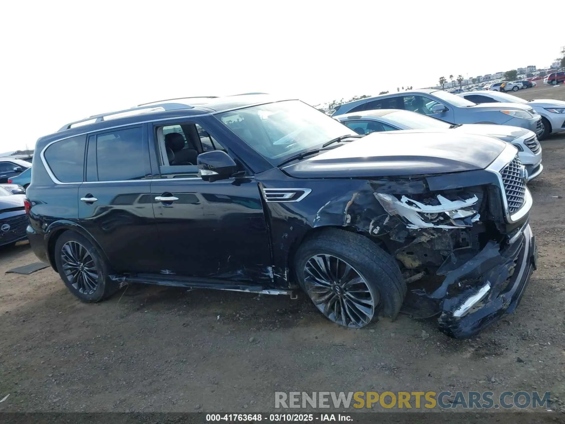 13 Photograph of a damaged car JN8AZ2AF8M9720869 INFINITI QX80 2021