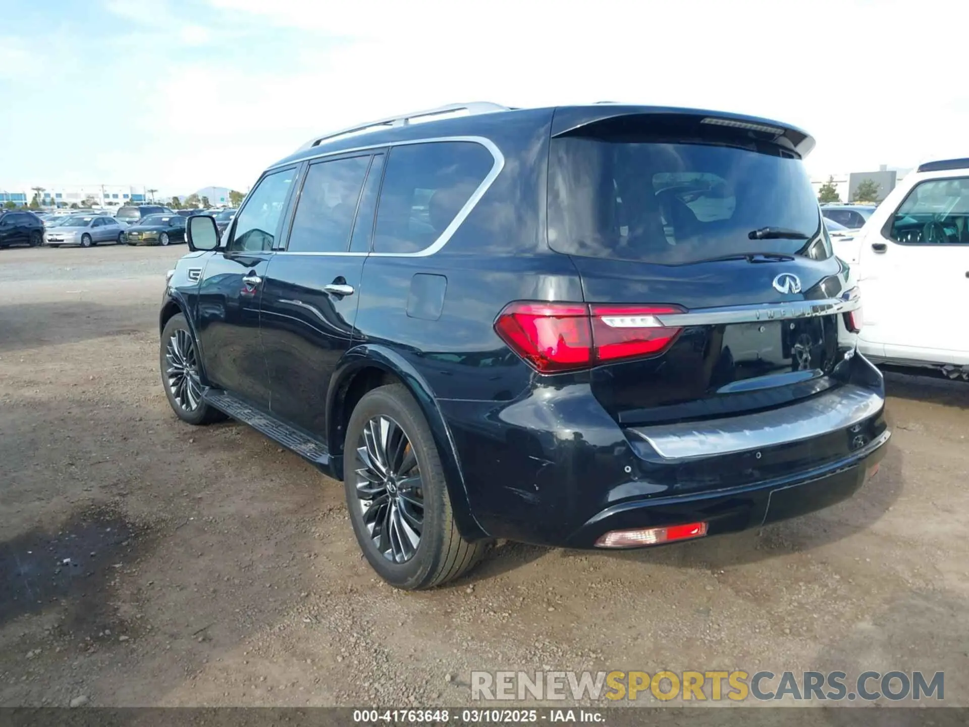 3 Photograph of a damaged car JN8AZ2AF8M9720869 INFINITI QX80 2021