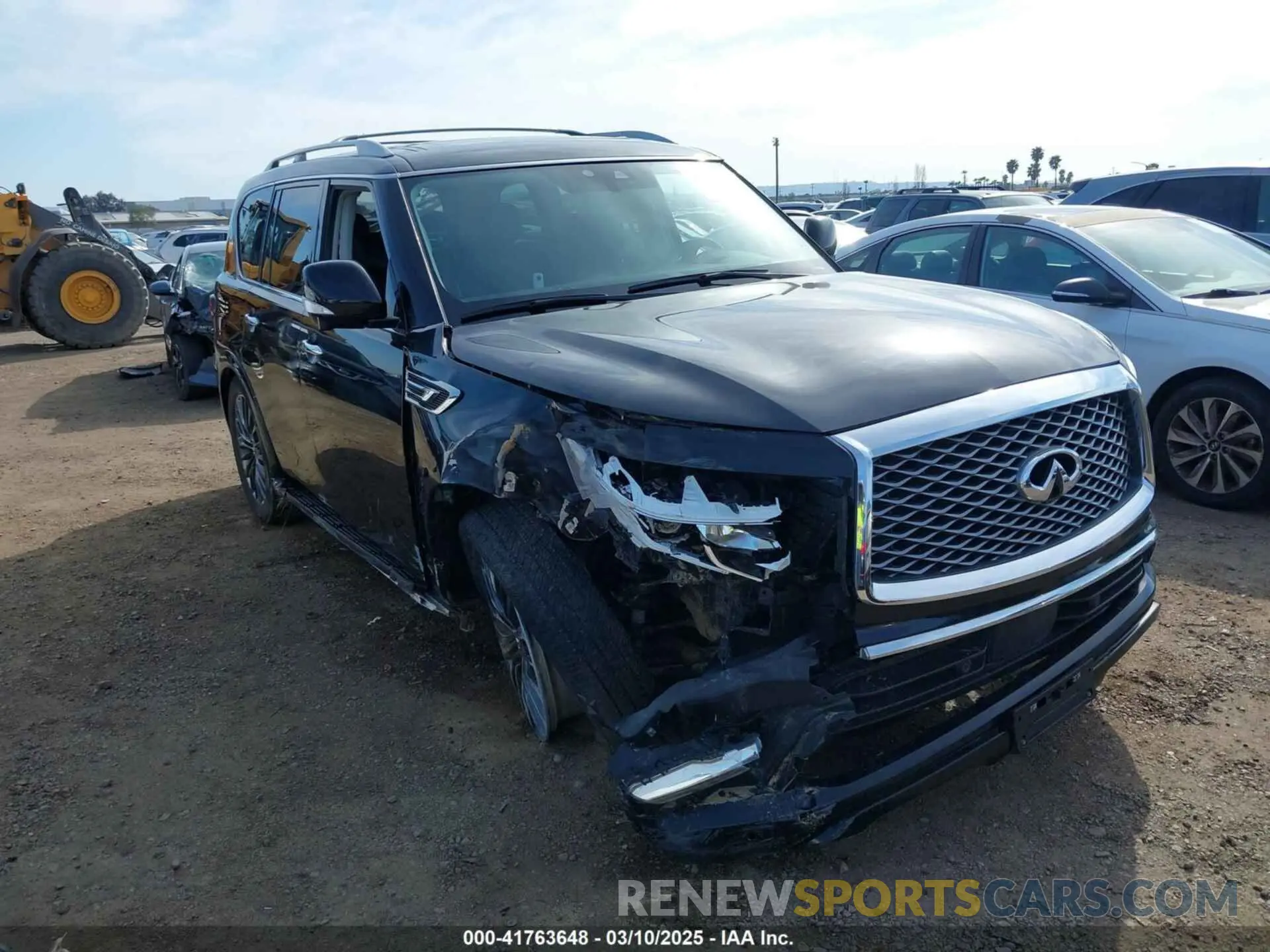6 Photograph of a damaged car JN8AZ2AF8M9720869 INFINITI QX80 2021