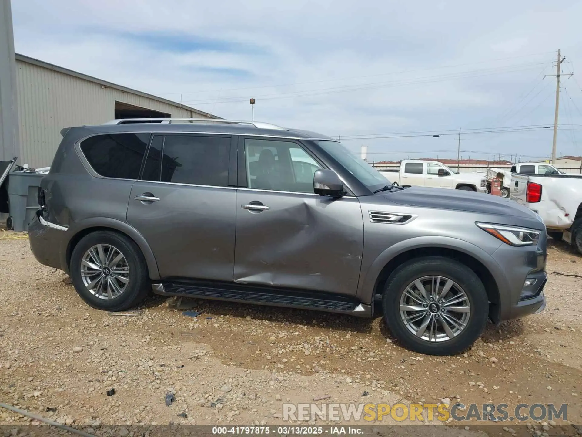 13 Photograph of a damaged car JN8AZ2AF9M9718838 INFINITI QX80 2021