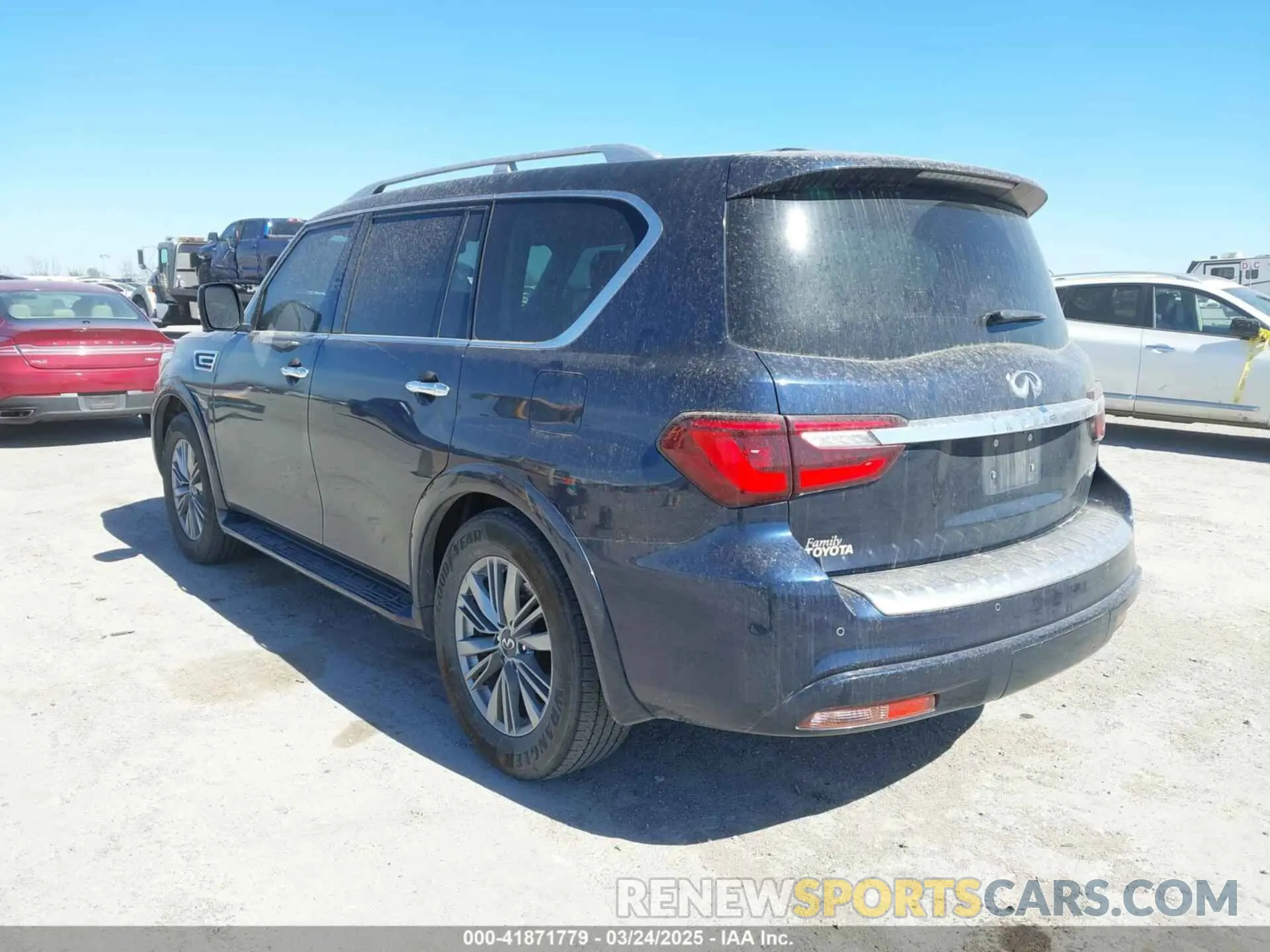 3 Photograph of a damaged car JN8AZ2AF9M9720945 INFINITI QX80 2021