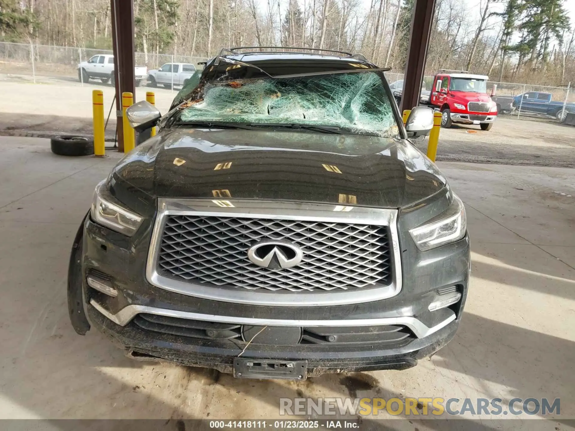11 Photograph of a damaged car JN8AZ2BC4M9475864 INFINITI QX80 2021