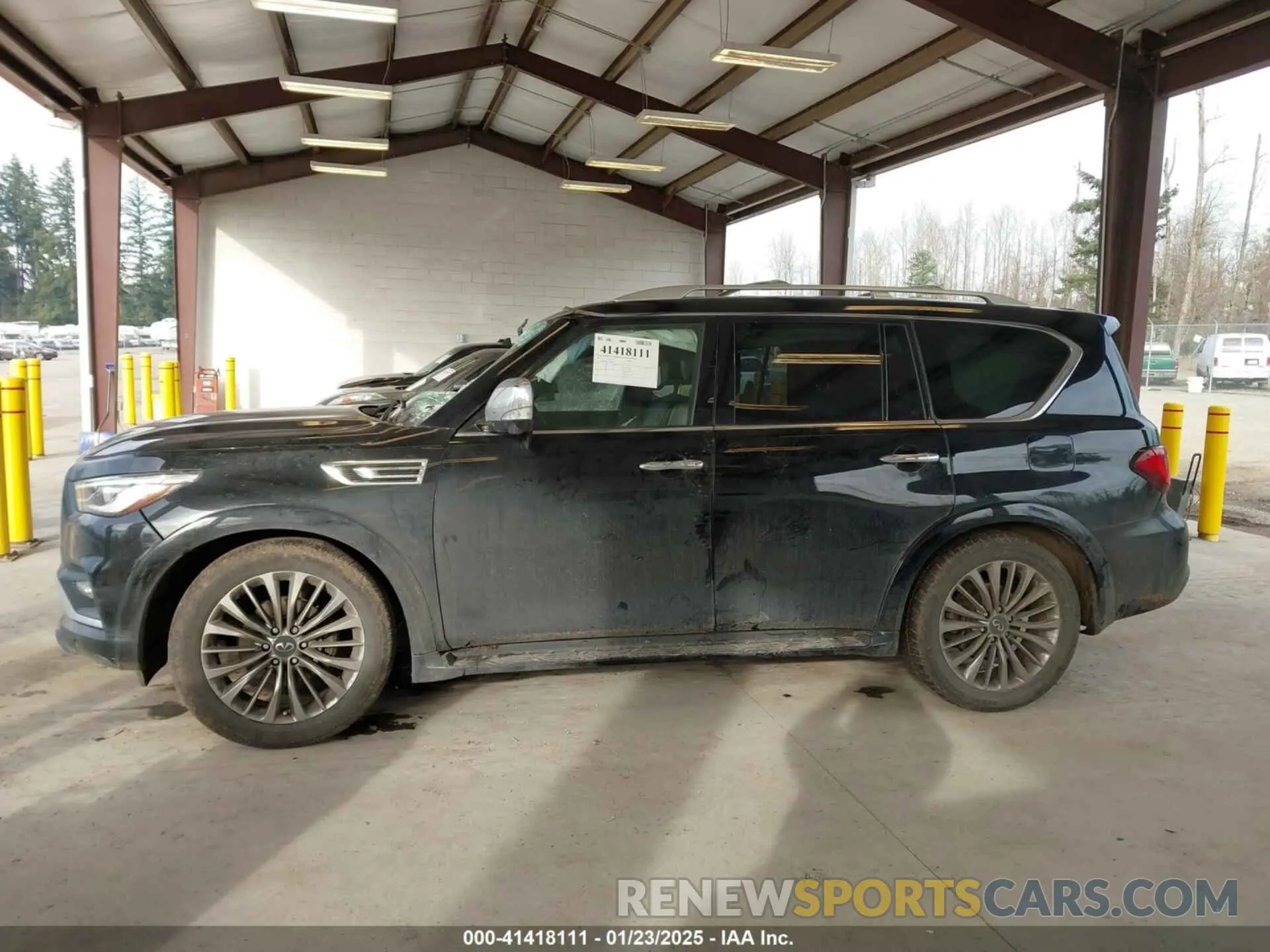13 Photograph of a damaged car JN8AZ2BC4M9475864 INFINITI QX80 2021