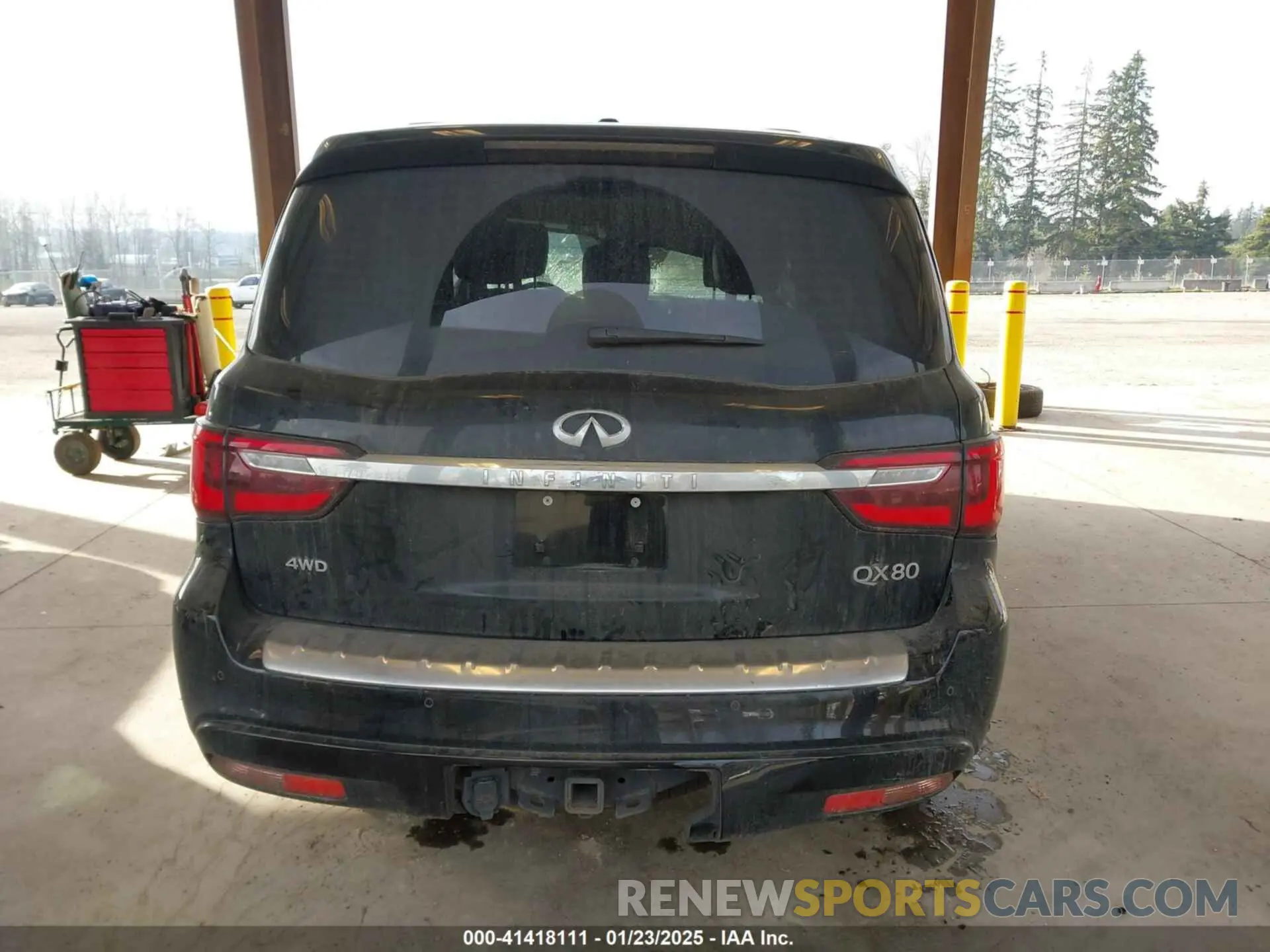 15 Photograph of a damaged car JN8AZ2BC4M9475864 INFINITI QX80 2021
