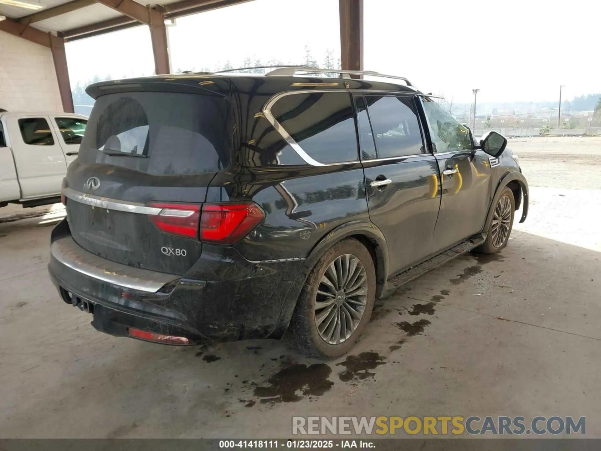 4 Photograph of a damaged car JN8AZ2BC4M9475864 INFINITI QX80 2021