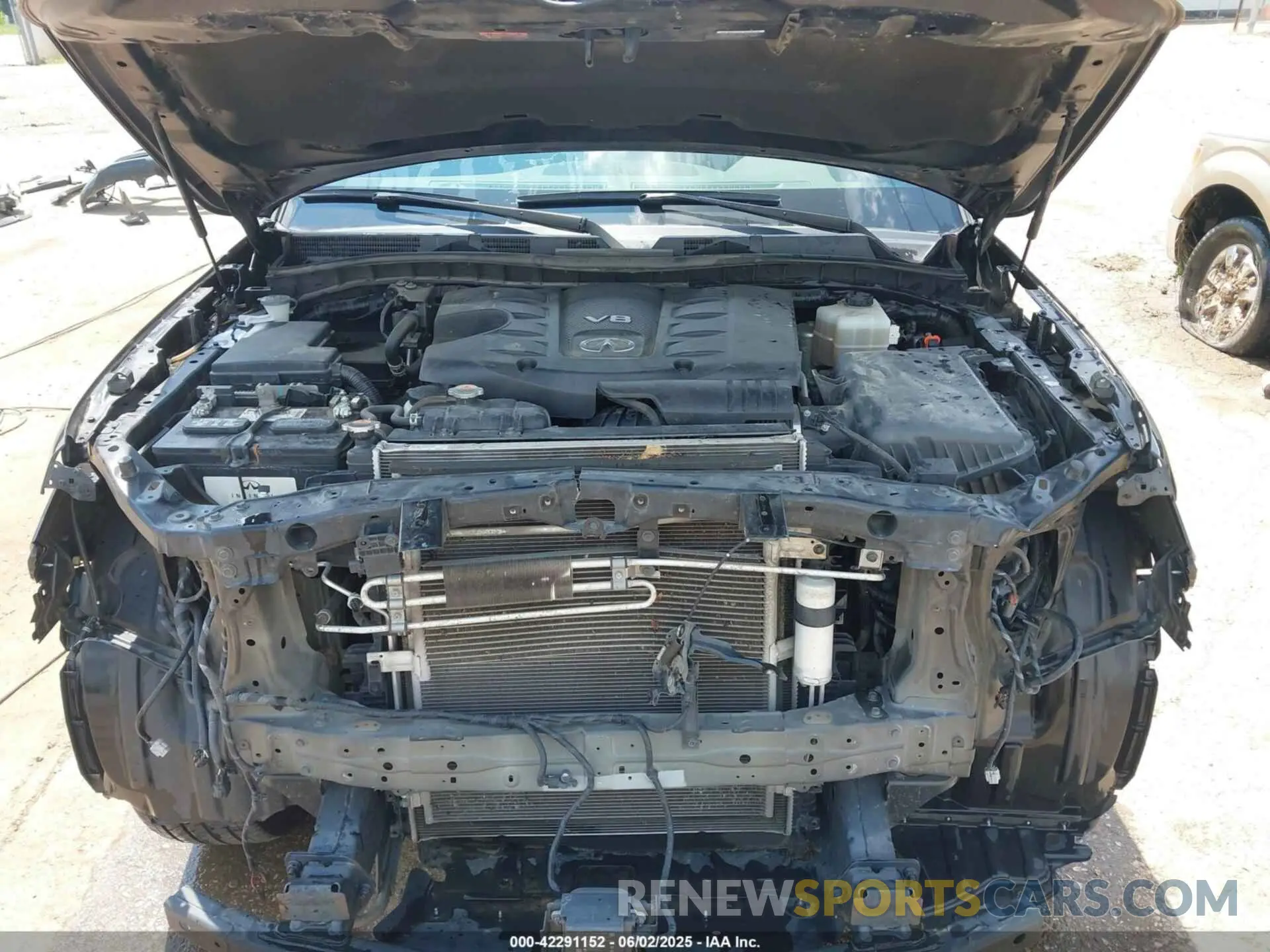 10 Photograph of a damaged car JN8AZ2BE4M9269915 INFINITI QX80 2021