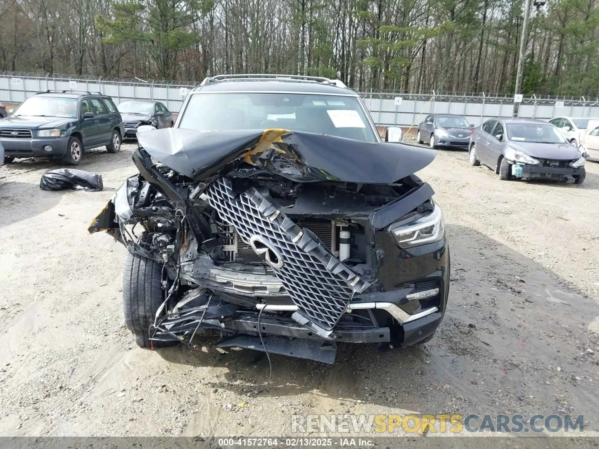 12 Photograph of a damaged car JN8AZ2BE7M9271822 INFINITI QX80 2021