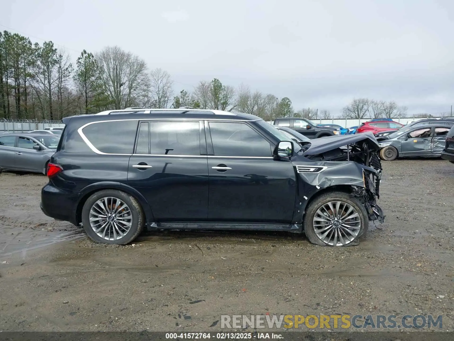13 Photograph of a damaged car JN8AZ2BE7M9271822 INFINITI QX80 2021
