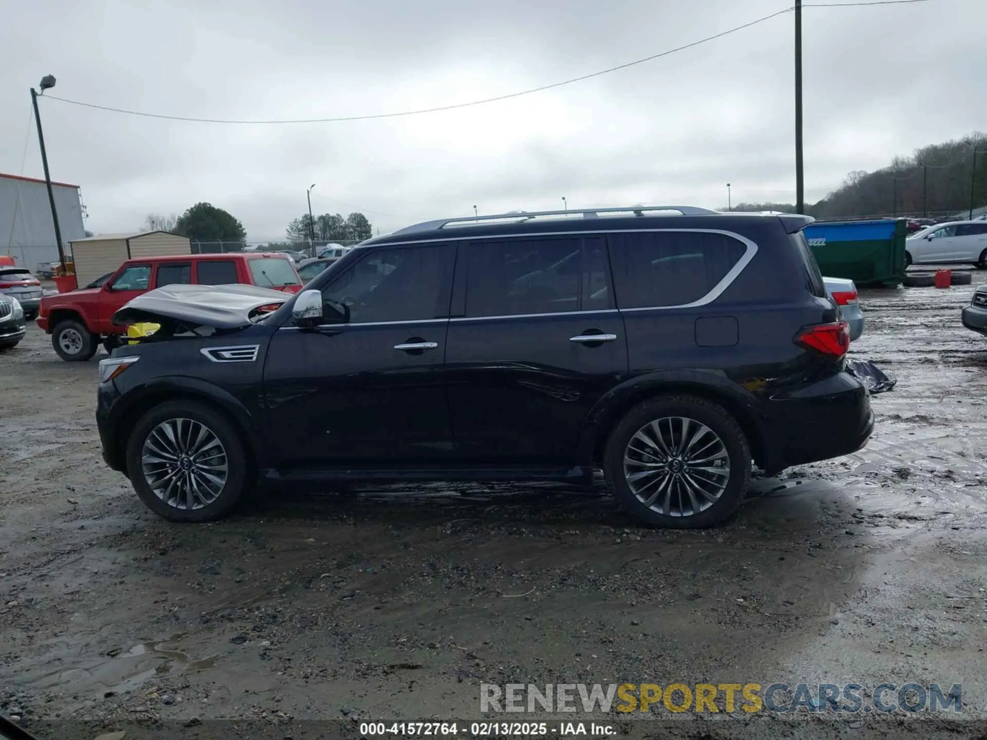 14 Photograph of a damaged car JN8AZ2BE7M9271822 INFINITI QX80 2021
