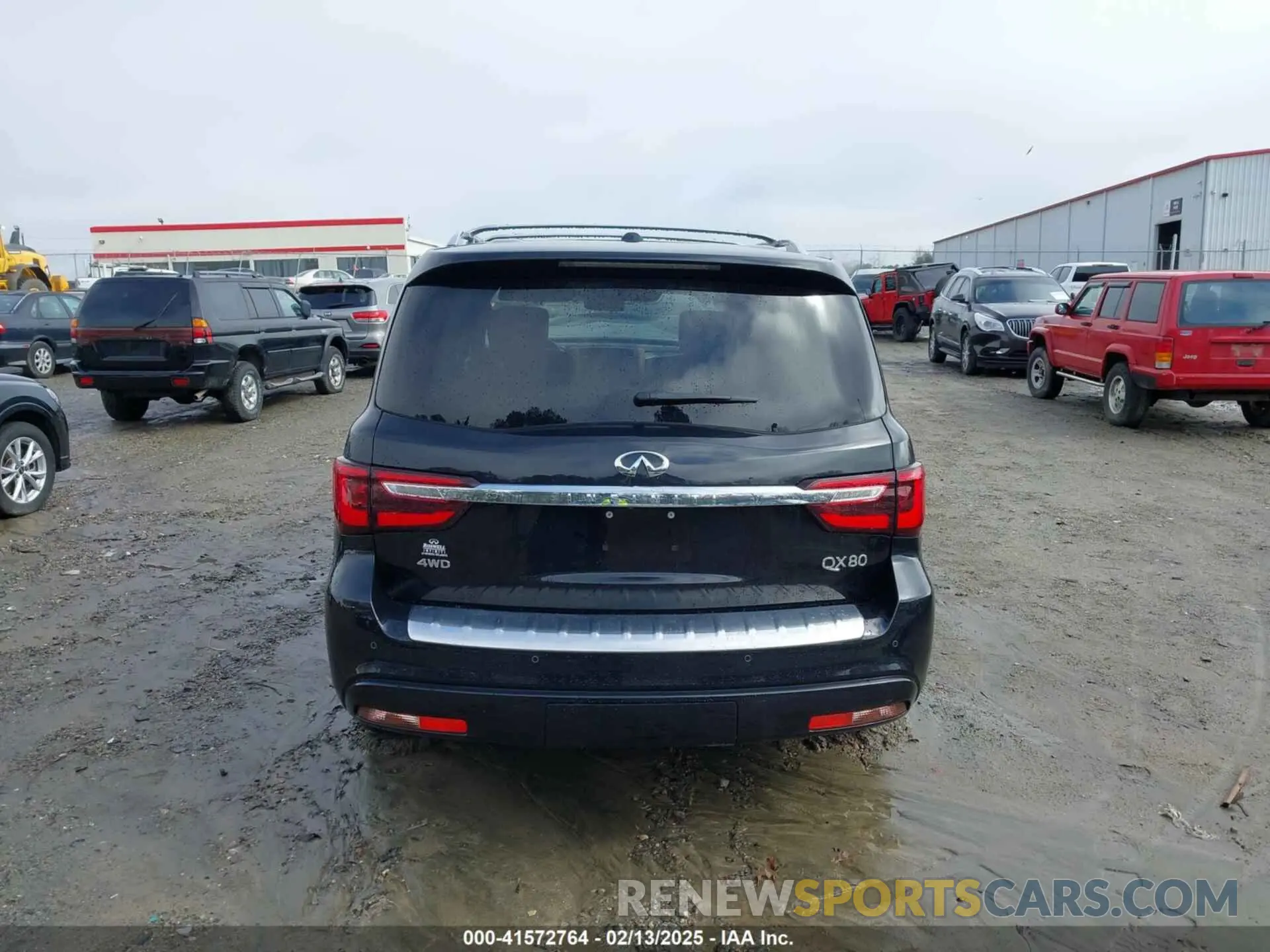 16 Photograph of a damaged car JN8AZ2BE7M9271822 INFINITI QX80 2021
