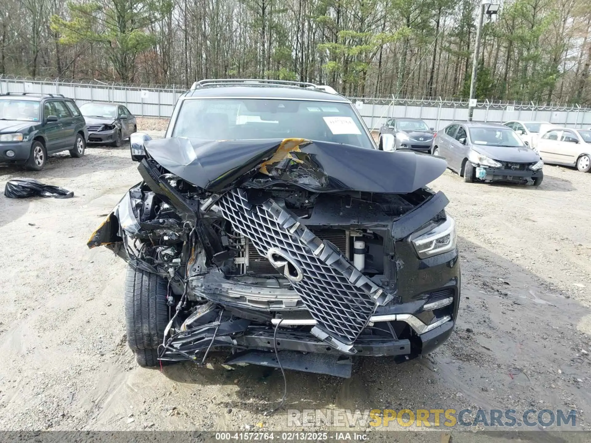 6 Photograph of a damaged car JN8AZ2BE7M9271822 INFINITI QX80 2021