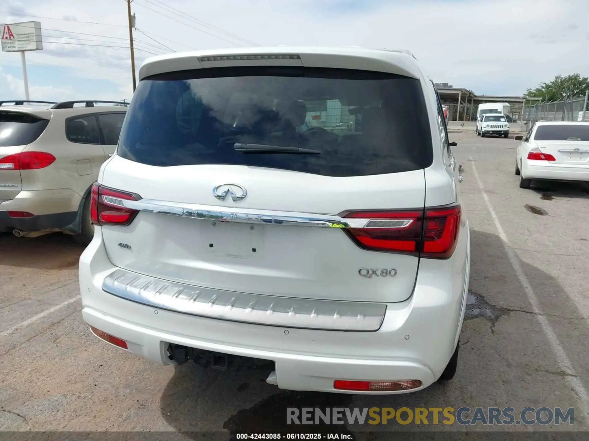 16 Photograph of a damaged car JN8AZ2BE7M9273506 INFINITI QX80 2021