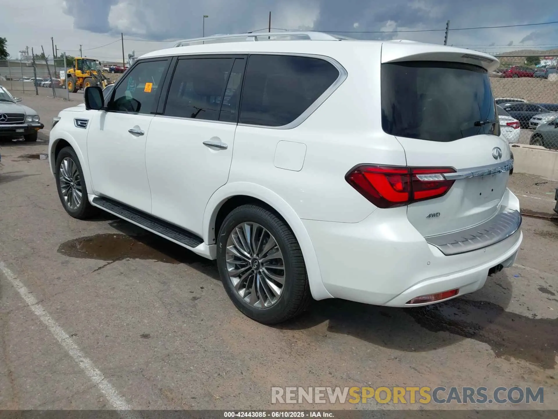 3 Photograph of a damaged car JN8AZ2BE7M9273506 INFINITI QX80 2021
