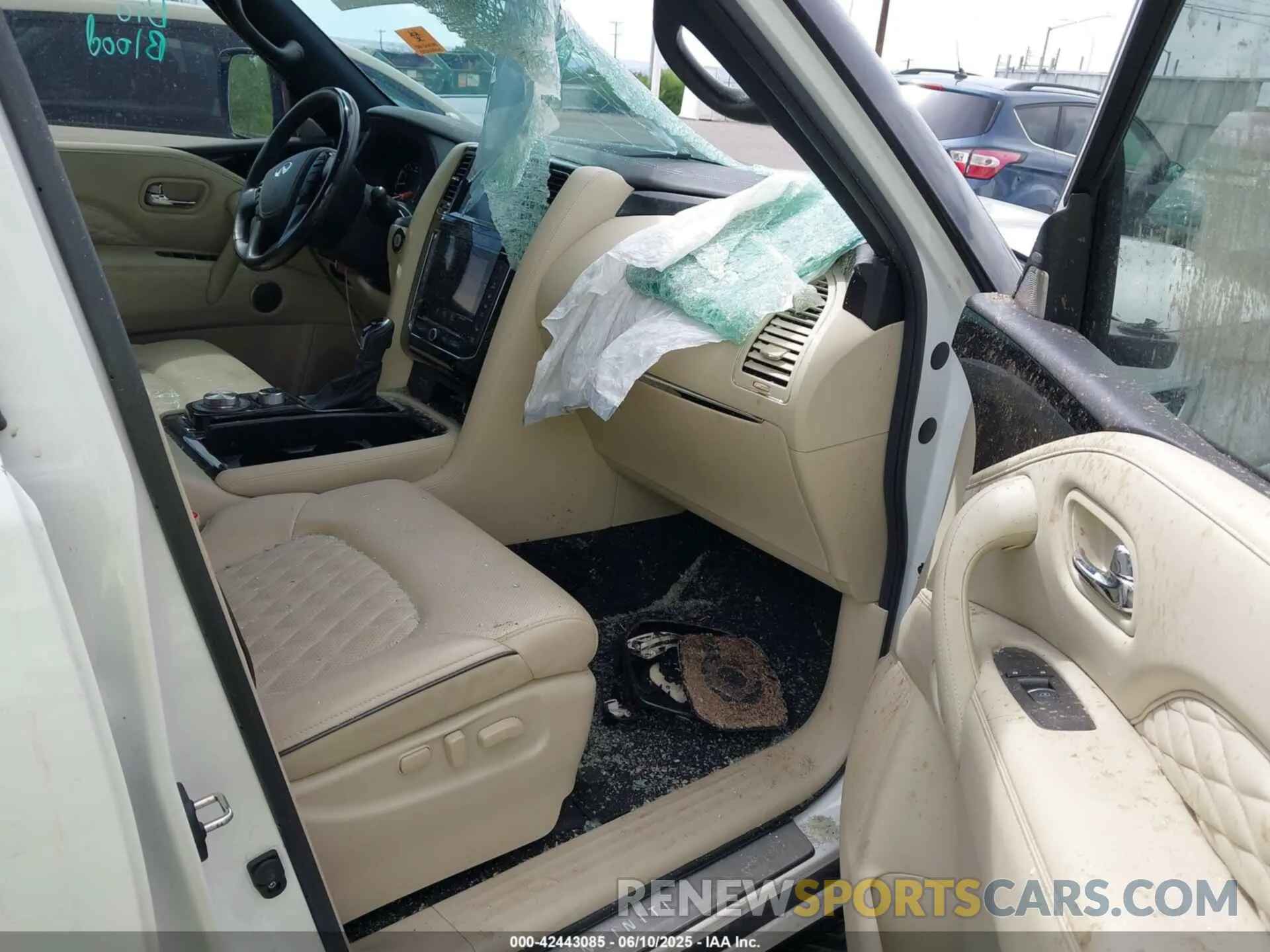 5 Photograph of a damaged car JN8AZ2BE7M9273506 INFINITI QX80 2021