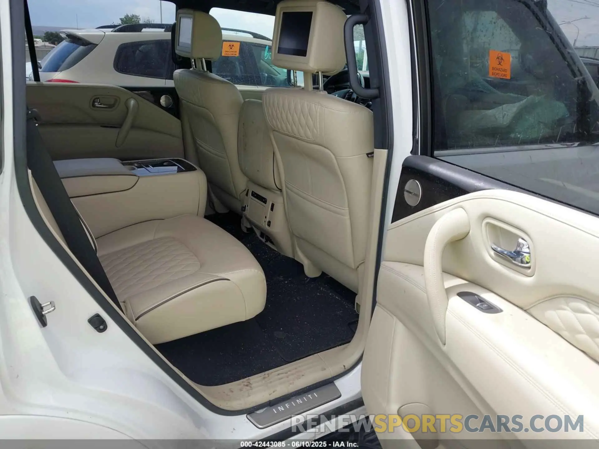 8 Photograph of a damaged car JN8AZ2BE7M9273506 INFINITI QX80 2021