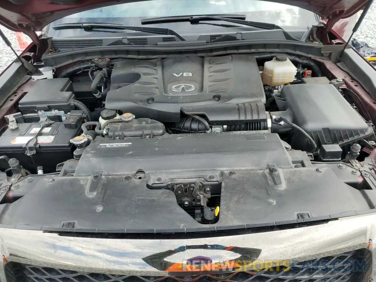 12 Photograph of a damaged car JN8AZ2AD2N9870606 INFINITI QX80 2022