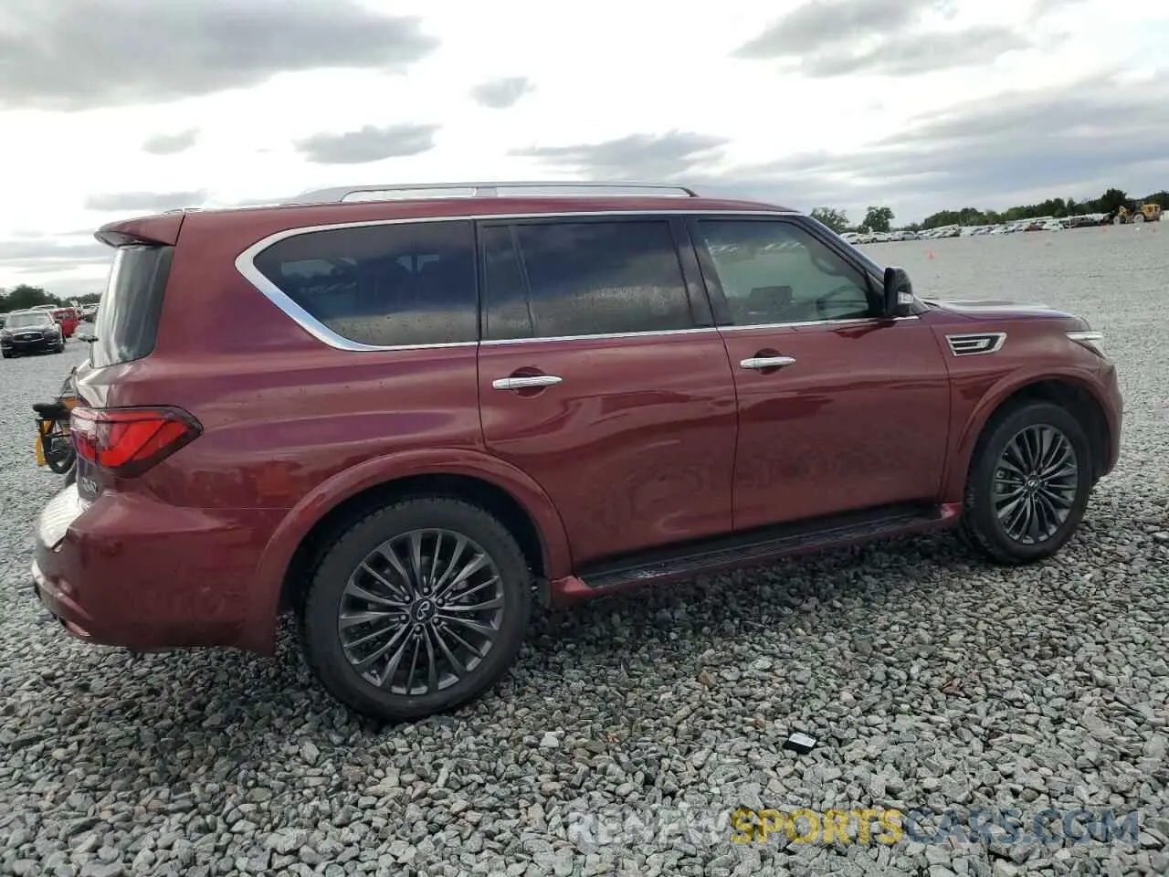 3 Photograph of a damaged car JN8AZ2AD2N9870606 INFINITI QX80 2022