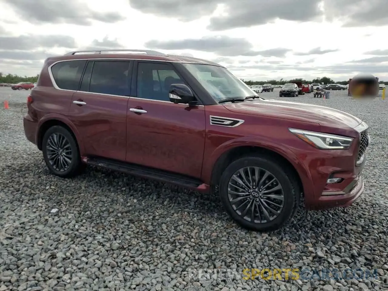 4 Photograph of a damaged car JN8AZ2AD2N9870606 INFINITI QX80 2022