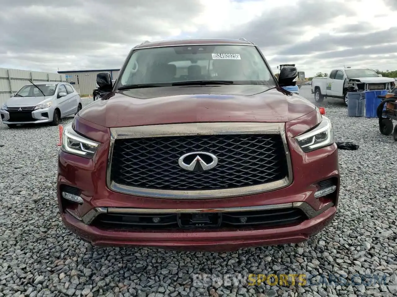 5 Photograph of a damaged car JN8AZ2AD2N9870606 INFINITI QX80 2022