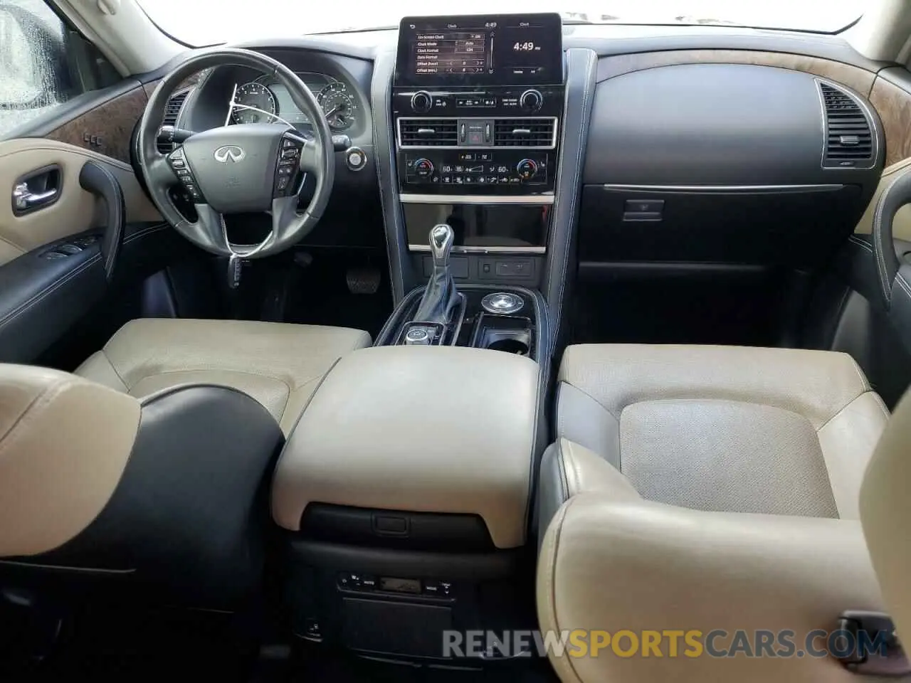 8 Photograph of a damaged car JN8AZ2AD2N9870606 INFINITI QX80 2022