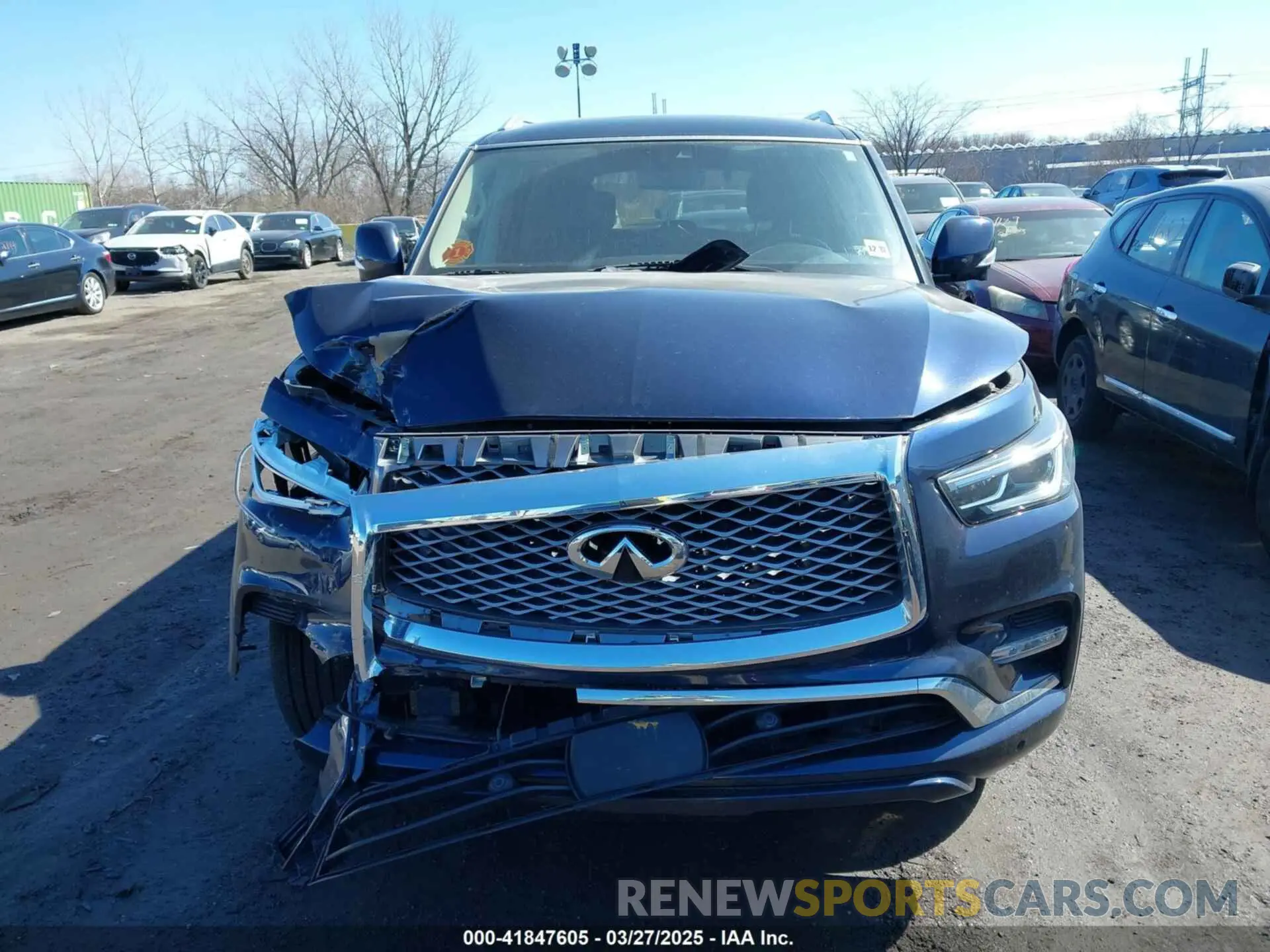12 Photograph of a damaged car JN8AZ2AE0N9291803 INFINITI QX80 2022