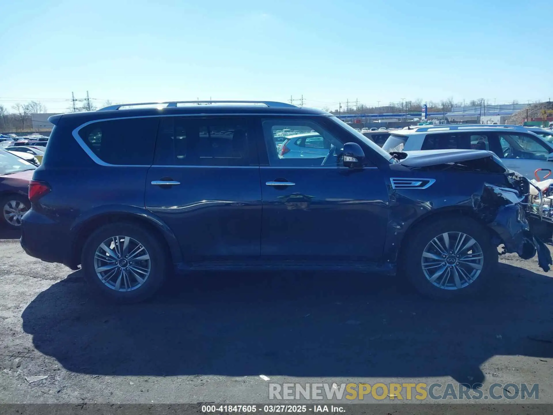 13 Photograph of a damaged car JN8AZ2AE0N9291803 INFINITI QX80 2022
