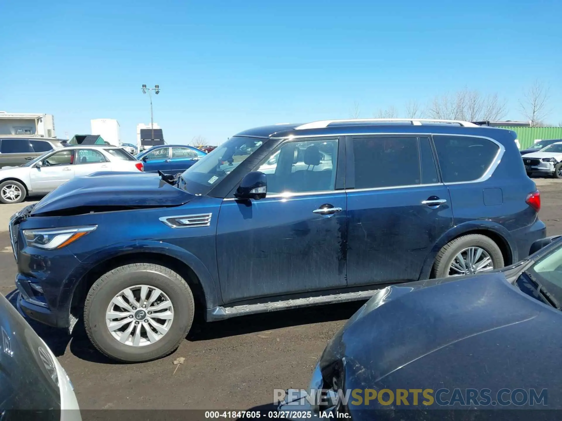 14 Photograph of a damaged car JN8AZ2AE0N9291803 INFINITI QX80 2022