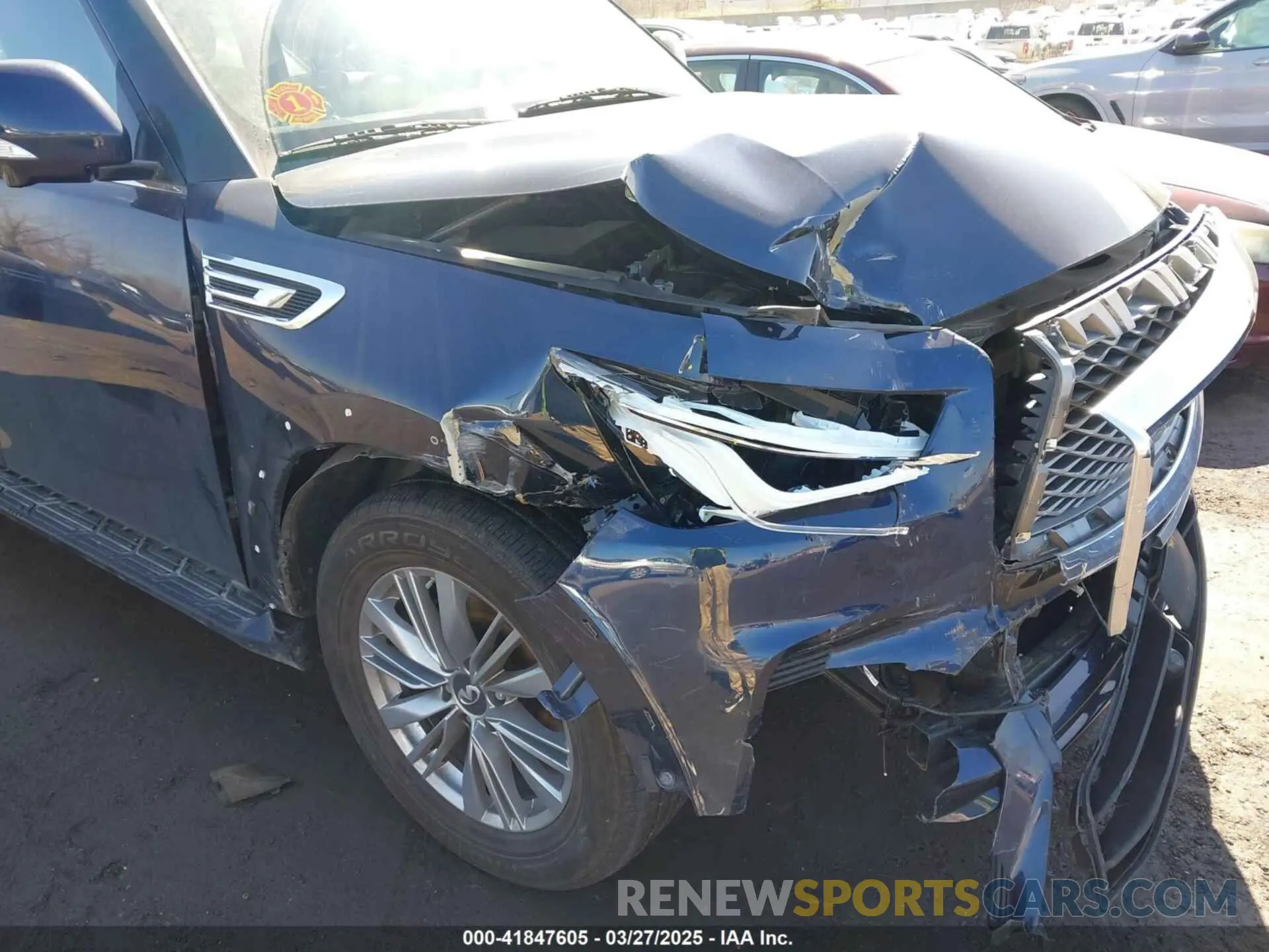 17 Photograph of a damaged car JN8AZ2AE0N9291803 INFINITI QX80 2022